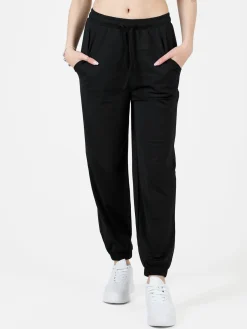 Gladys Pantaloni donna in tessuto tecnico con polsini