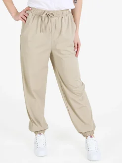 Gladys Pantaloni donna in tessuto tecnico con polsini