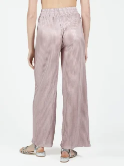 Gladys Pantaloni donna leggeri a palazzo plissettati