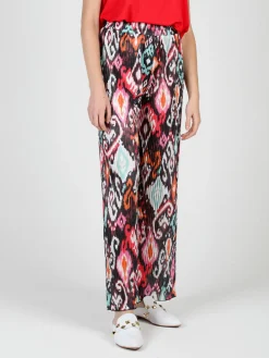 Gladys Pantaloni donna leggeri a palazzo colorati