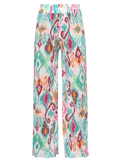 Gladys Pantaloni donna leggeri a palazzo colorati