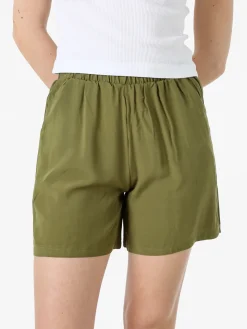 Gladys Shorts donna in viscosa - verde