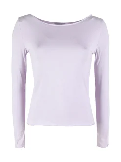 Gladys T-shirt donna a maniche lunghe in viscosa