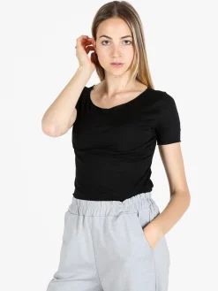 Gladys T-shirt donna girocollo in viscosa