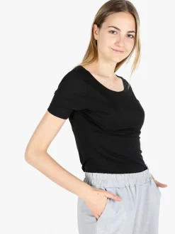 Gladys T-shirt donna girocollo in viscosa