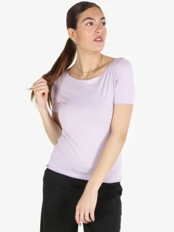 Gladys T-shirt donna girocollo in viscosa