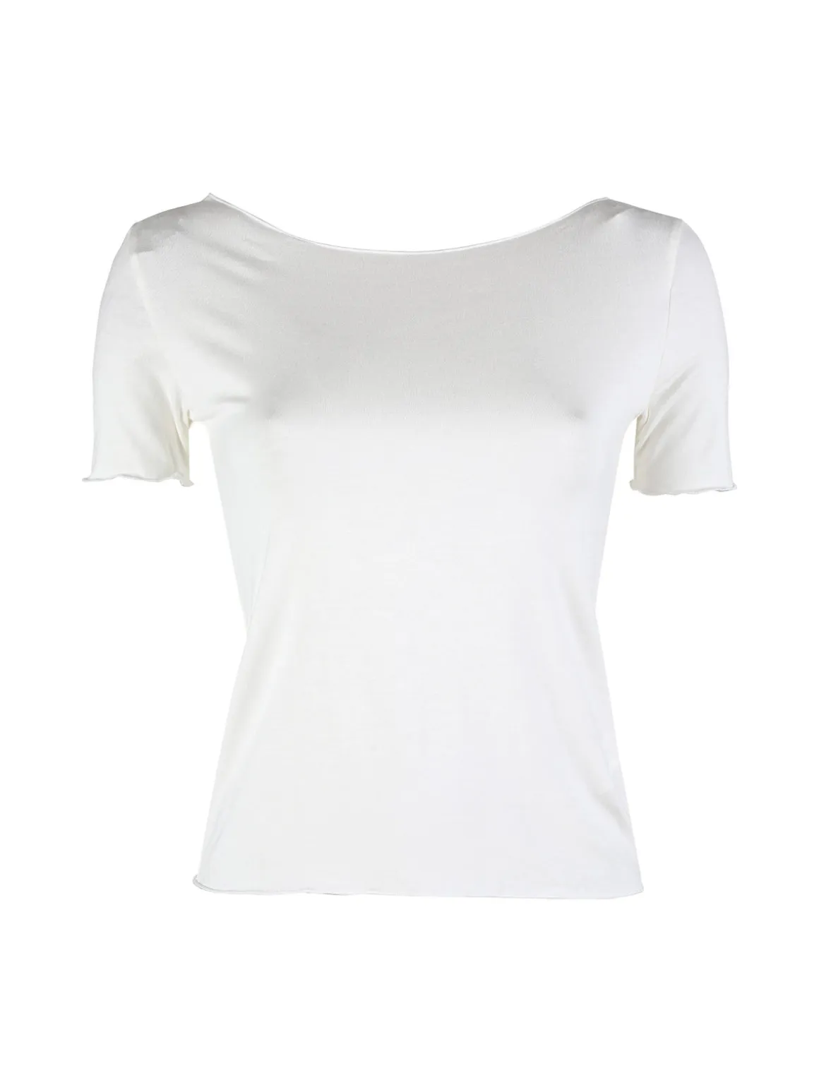 Gladys T-shirt donna girocollo in viscosa