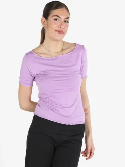 Gladys T-shirt donna girocollo in viscosa
