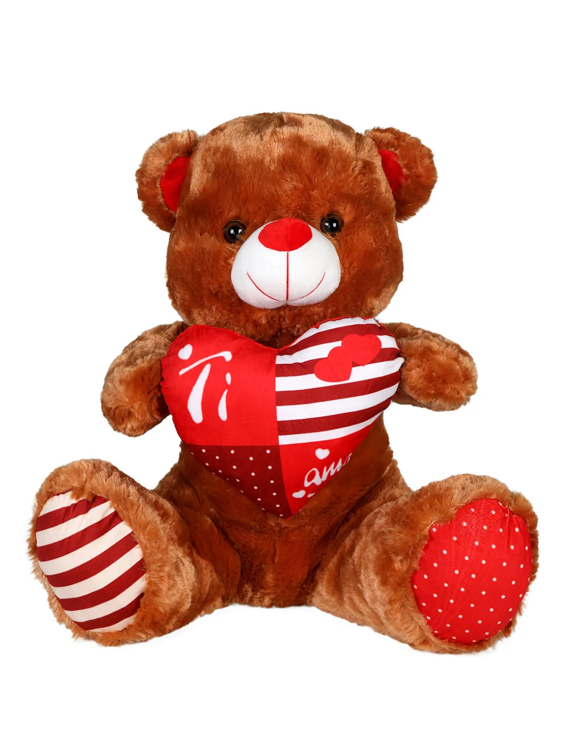 Glammy Peluche di orso con cuore "ti amo"