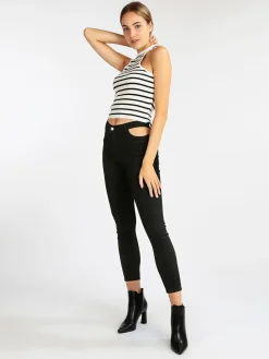 Golden Days Paris Top cropped in maglia