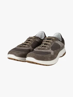 Grisport FIENO VESUVIO Sneakers in pelle scamosciata da uomo e mesh