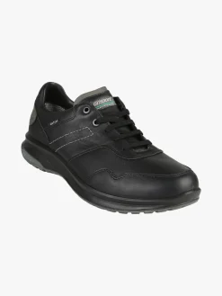 Grisport Scarpe stringate da uomo in pelle - nero
