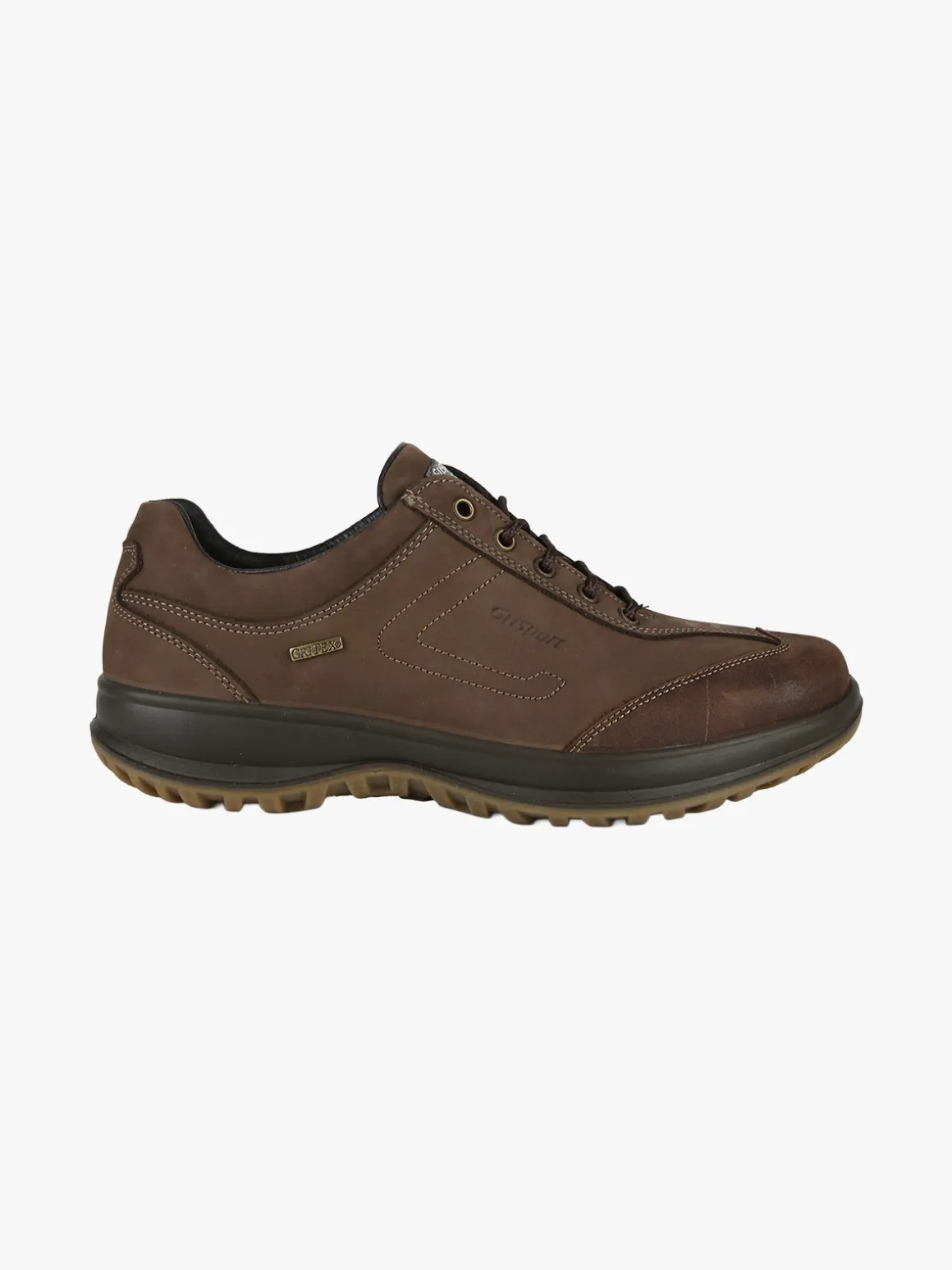 Grisport Scarpe stringate da uomo in pelle nabuk - moro