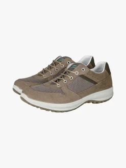 Grisport Sneakers da uomo in pelle e nylon - taupe