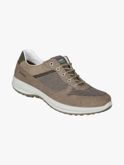 Grisport Sneakers da uomo in pelle e nylon - taupe