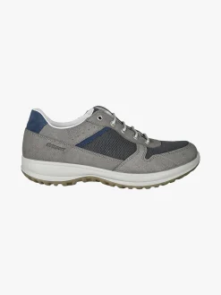 Grisport Sneakers in pelle e nylon da uomo - grigio