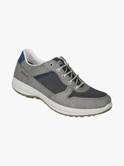 Grisport Sneakers in pelle e nylon da uomo - grigio