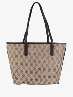 Guido Vietri Borsa tote da donna in tessuto con stampe