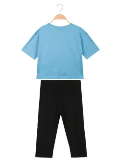 Guru Completo corto da bambina con leggings 3/4