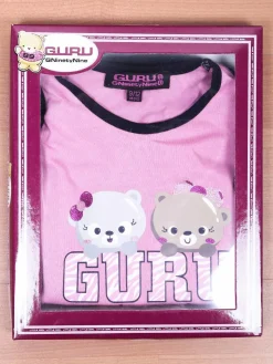 Guru Completo corto da neonata in cotone