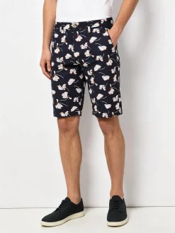 Guy Bermuda da uomo in cotone con stampe