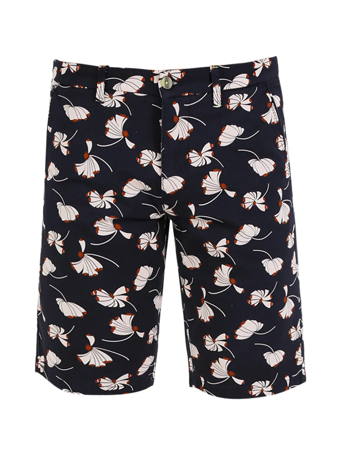 Guy Bermuda da uomo in cotone con stampe