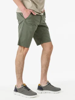Guy Bermuda da uomo in misto cotone - militare