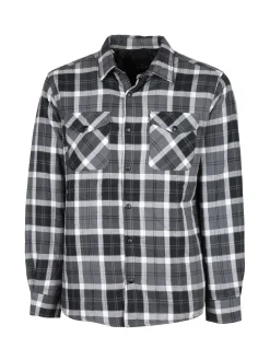 Guy Camicia da uomo imbottita a quadri