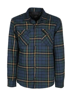 Guy Camicia da uomo imbottita a quadri