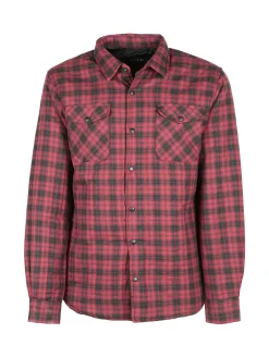 Guy Camicia da uomo imbottita a quadri