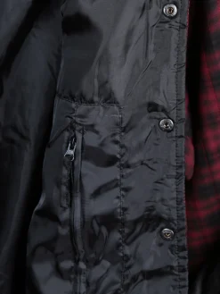 Guy Camicia da uomo imbottita a quadri