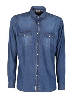 Guy Camicia da uomo in jeans