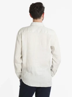 Guy Camicia uomo in lino a manica lunga