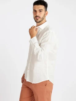 Guy Camicia uomo manica lunga in lino
