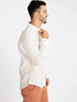 Guy Camicia uomo manica lunga in lino