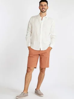 Guy Camicia uomo manica lunga in lino