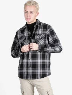 Guy Giacca camicia da uomo a quadri