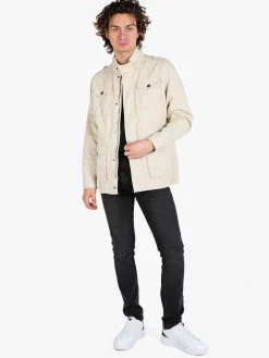 Guy Giacca casual da uomo in cotone con tasche