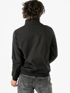 Guy Giacca da uomo con zip e interno in pile - nero