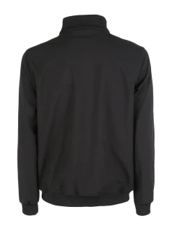 Guy Giacca da uomo con zip e interno in pile - nero