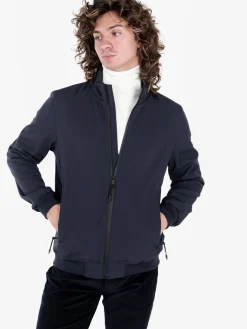 Guy Giubbino da uomo con zip e interno in pile