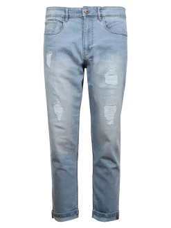 Guy Jeans chiari da uomo con strappi