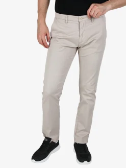 Guy Pantaloni casual da uomo texturizzati in cotone