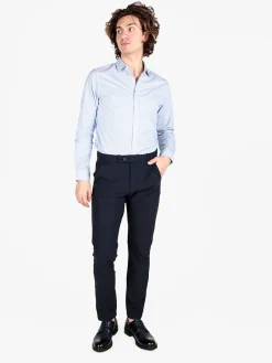 Guy Pantaloni eleganti da uomo a vita bassa
