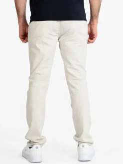Guy Pantaloni uomo misto lino e cotone con coulisse
