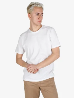 Guy T-shirt da uomo in cotone con bottoni sullo scollo