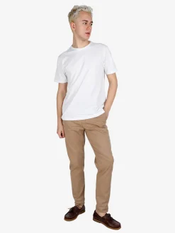 Guy T-shirt da uomo in cotone con bottoni sullo scollo