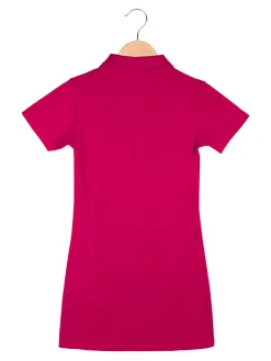Hangar93 Vestito da bambina in cotone a maniche corte