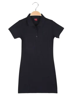 Hangar93 Vestito da bambina in cotone a maniche corte