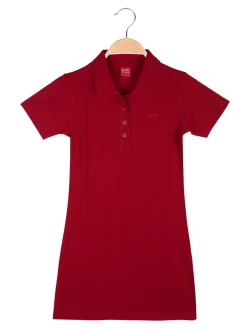 Hangar93 Vestito da bambina in cotone a maniche corte